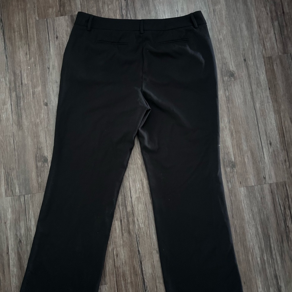 Daisy Fuentes- black work pants (petite)